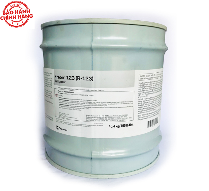 Gas Chemours Freon® 123