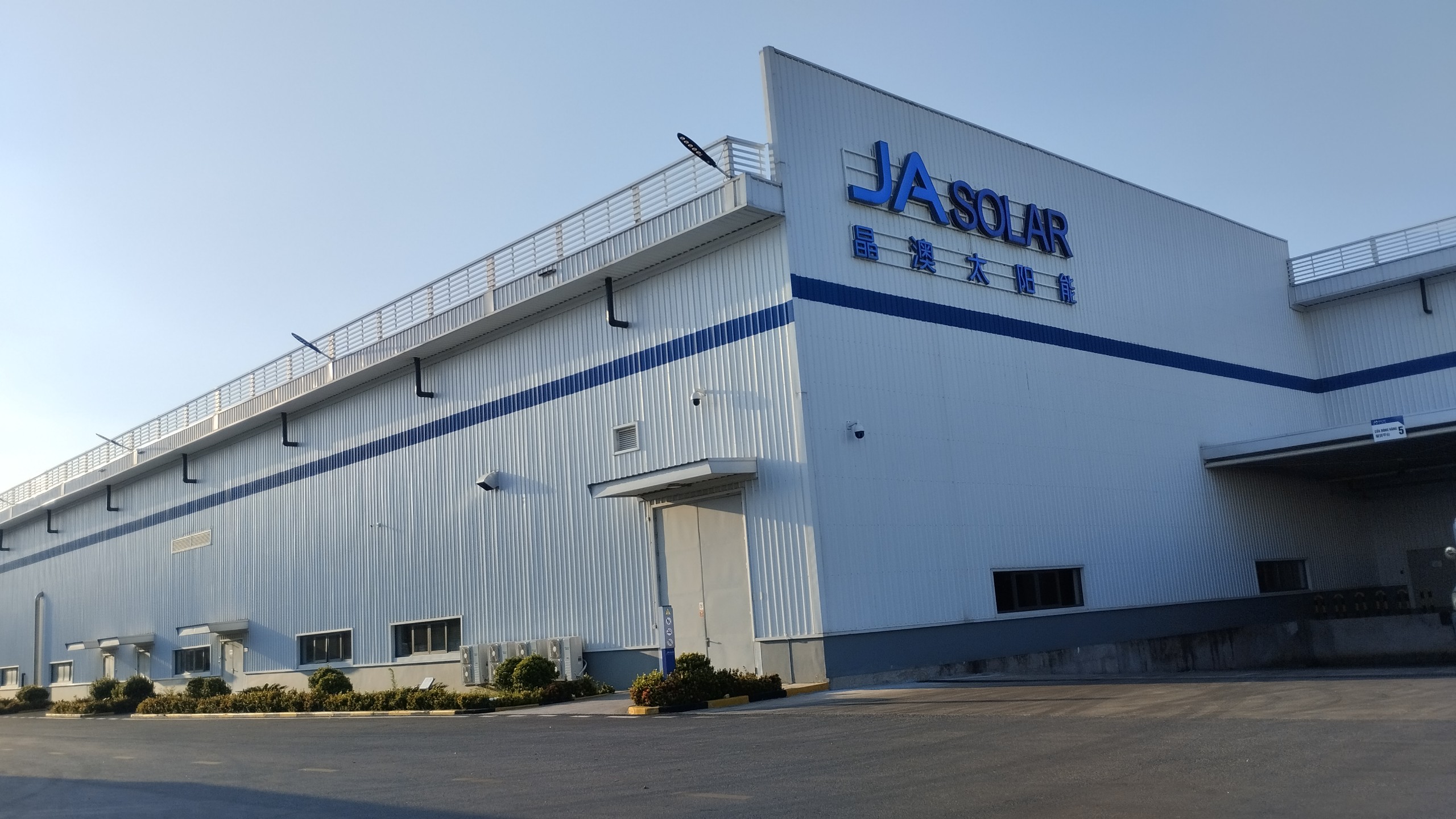 Công ty Setcom tại dự án tập đoàn JA Solar