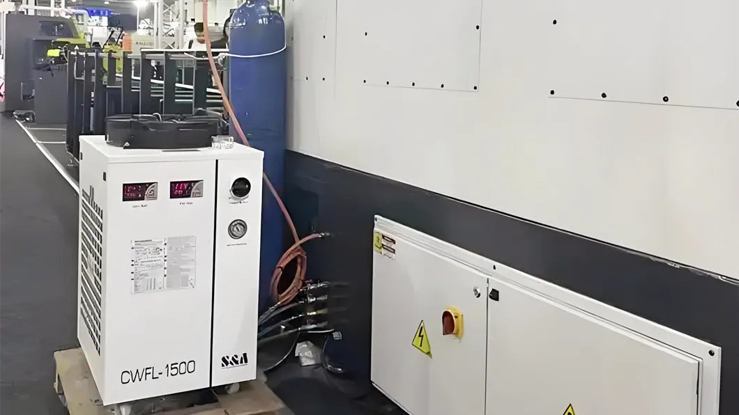 Chạy thử chiller sau sửa chữa