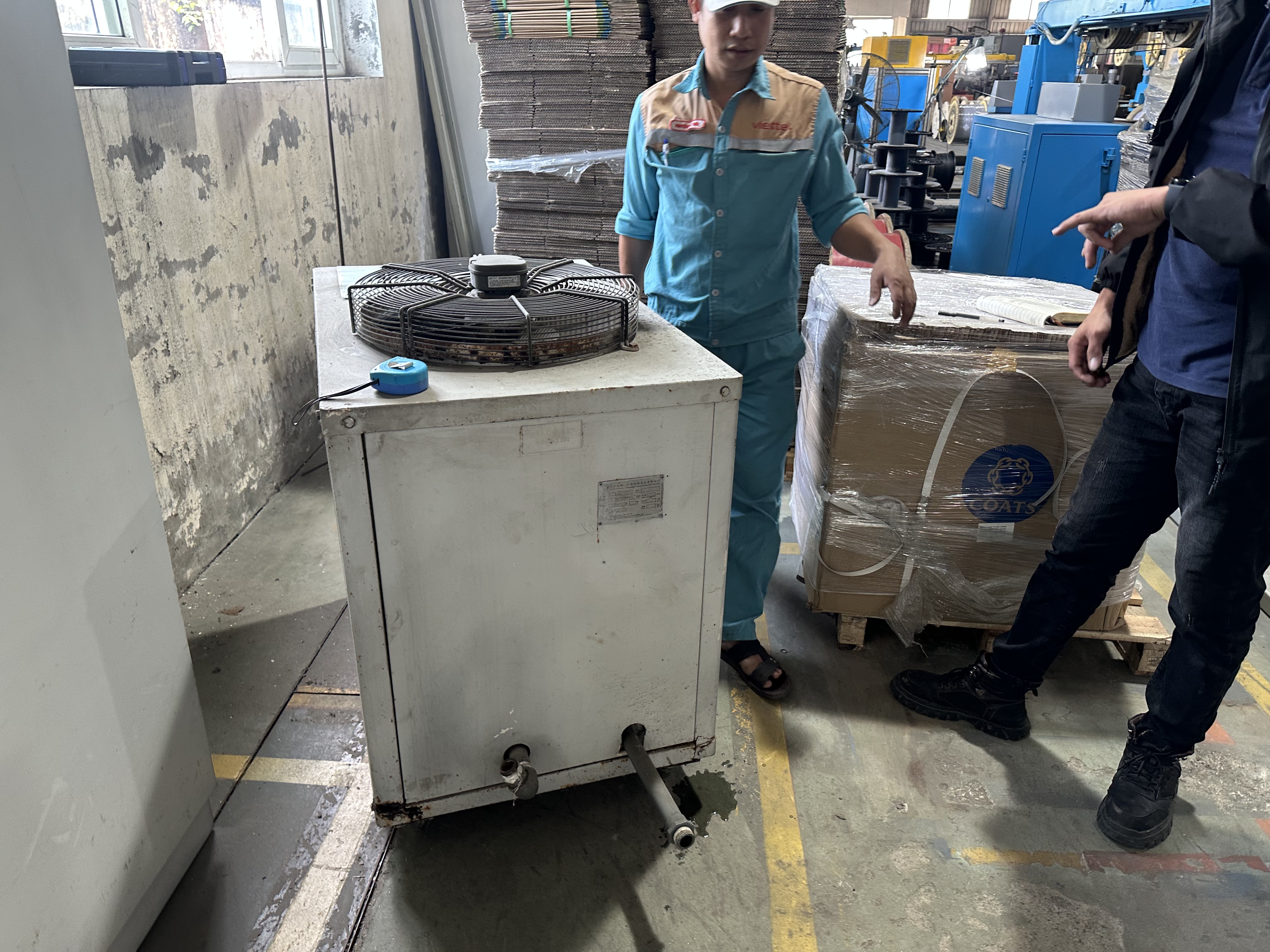 Lắp đặt chiller Zillion