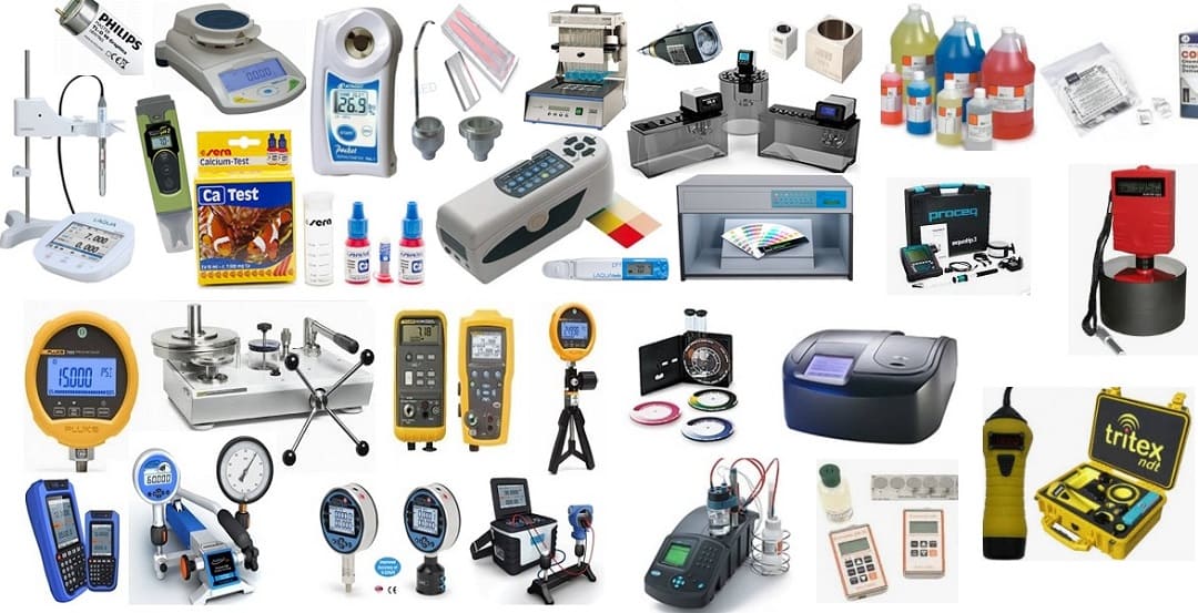 Nhiều thiết bị phòng thí nghiệm