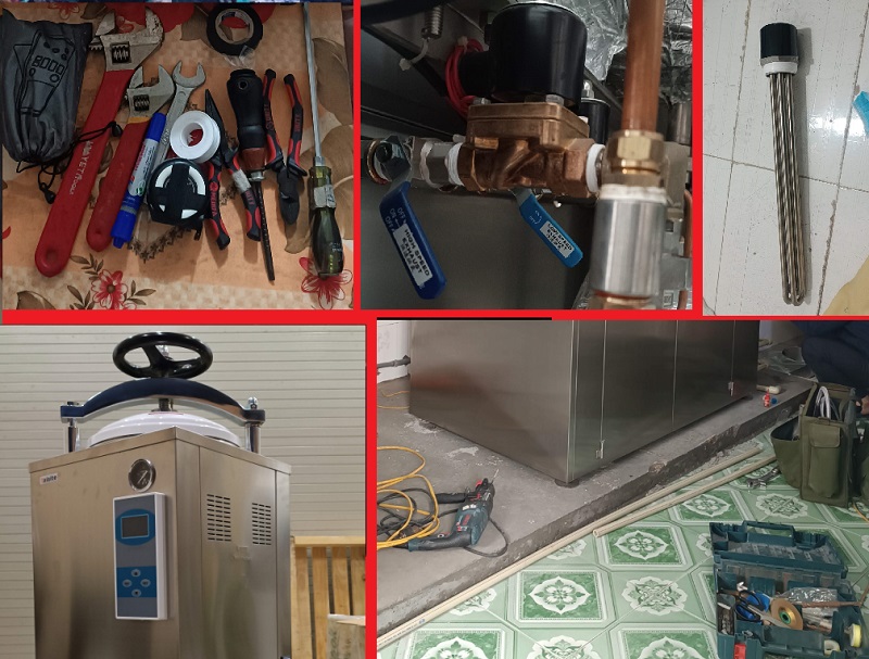 Sửa chữa nồi hấp tiệt trùng