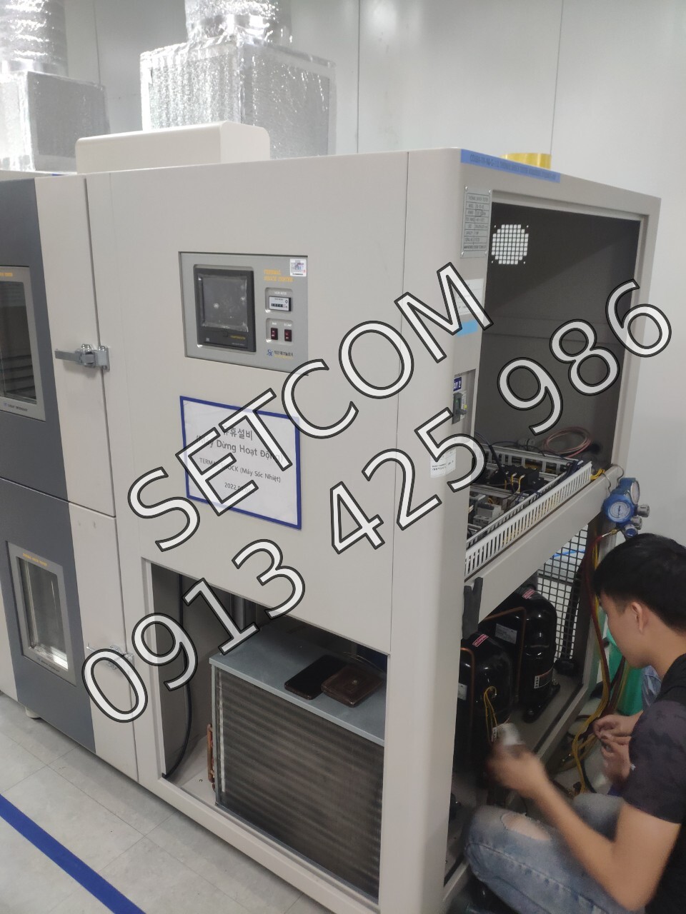 Tủ sốc nhiệt sua he lanh