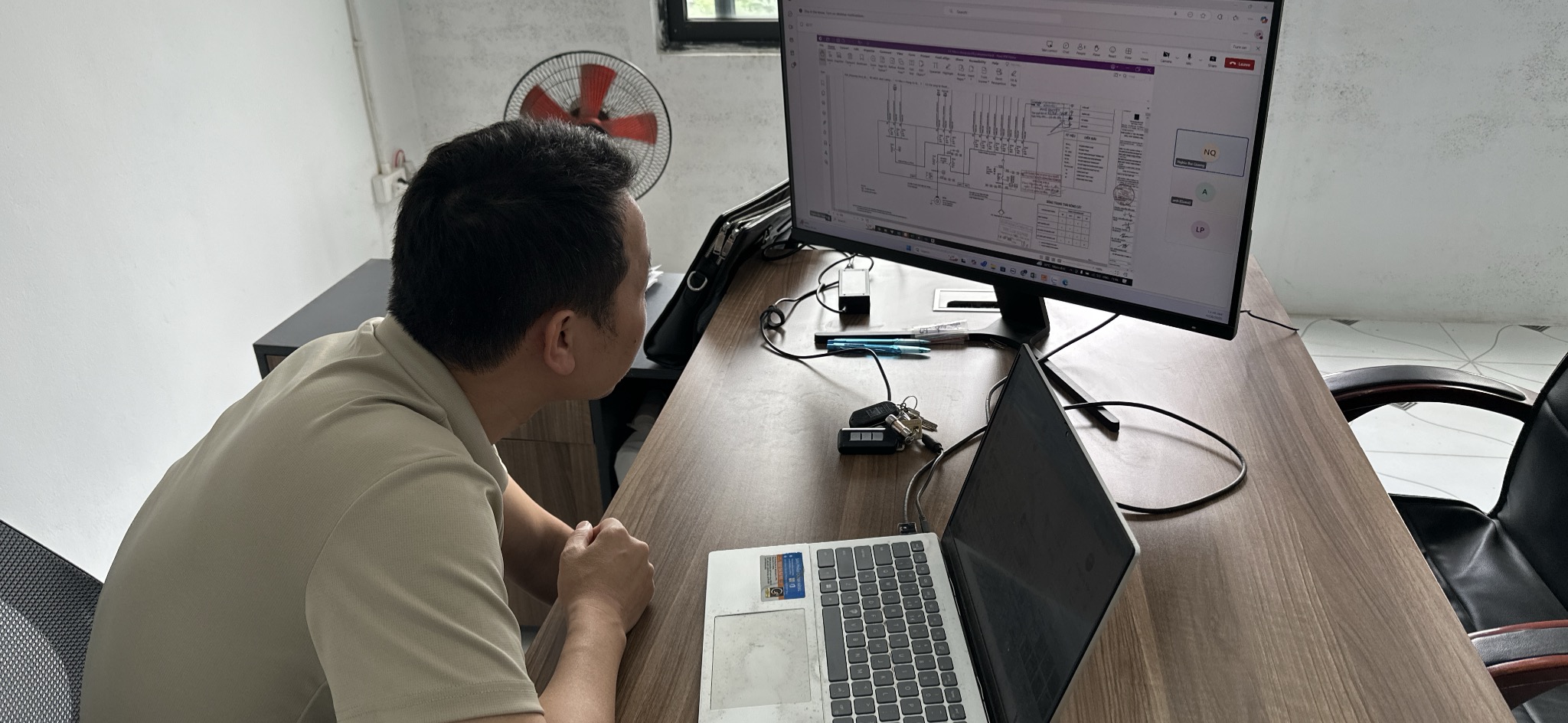 Vận hành tủ STS sau sửa chữa