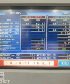 Hướng dẫn xử lý lỗi máy sốc nhiệt Hitachi khi cảnh báo nhiệt độ xả