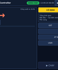 Màn hình vận hành bộ điều khiển tủ nhiệt độ SETCOM