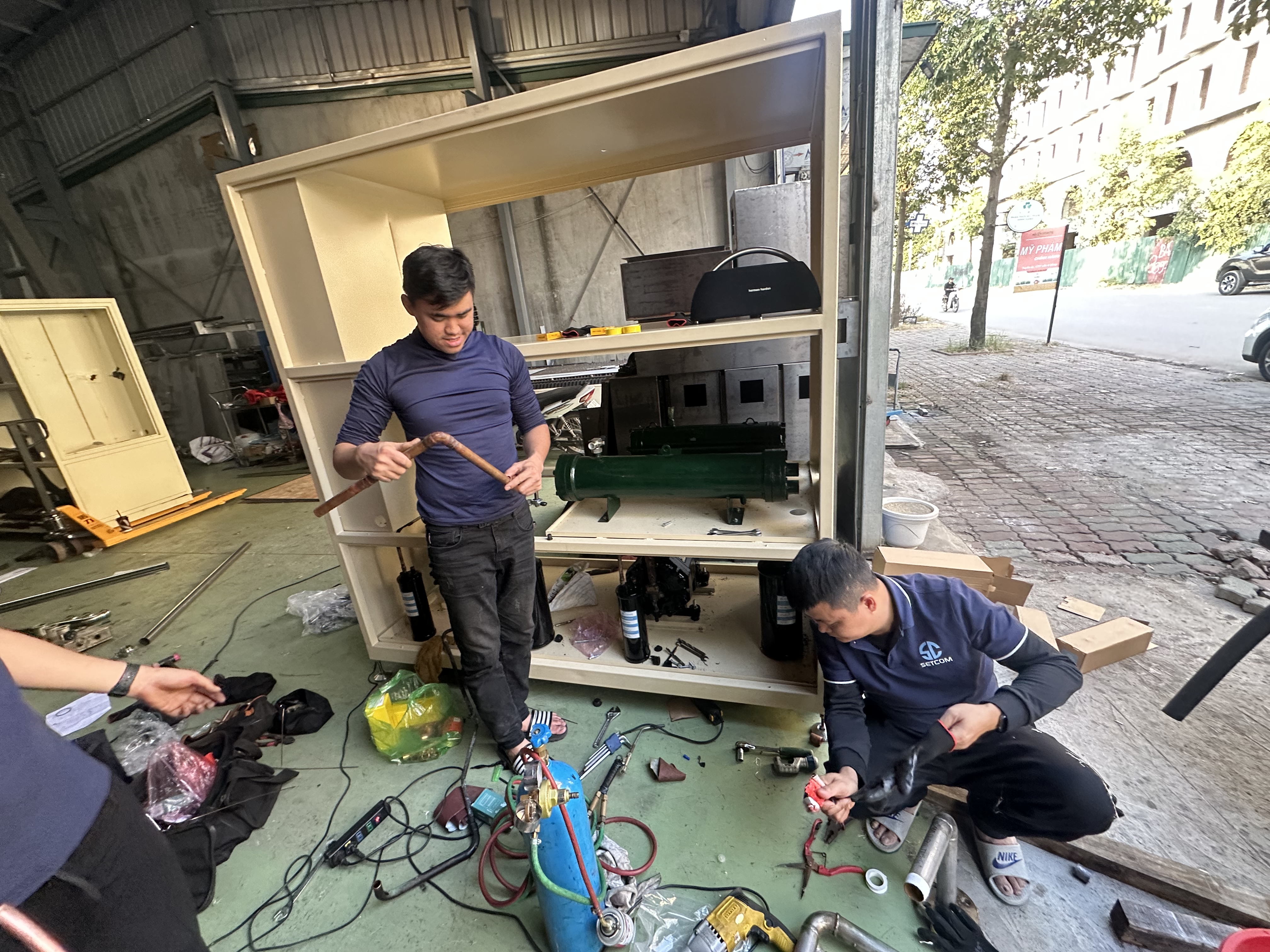 Cải tiến hệ thống lạnh